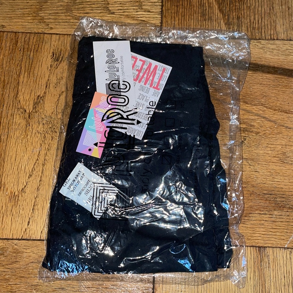Lularoe black Tween leggings